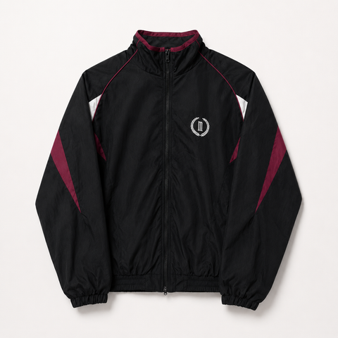Mercy Track Jacket - Burgundy
