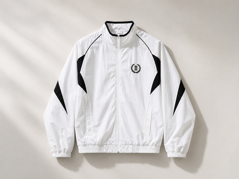 Mercy Track Jacket - White