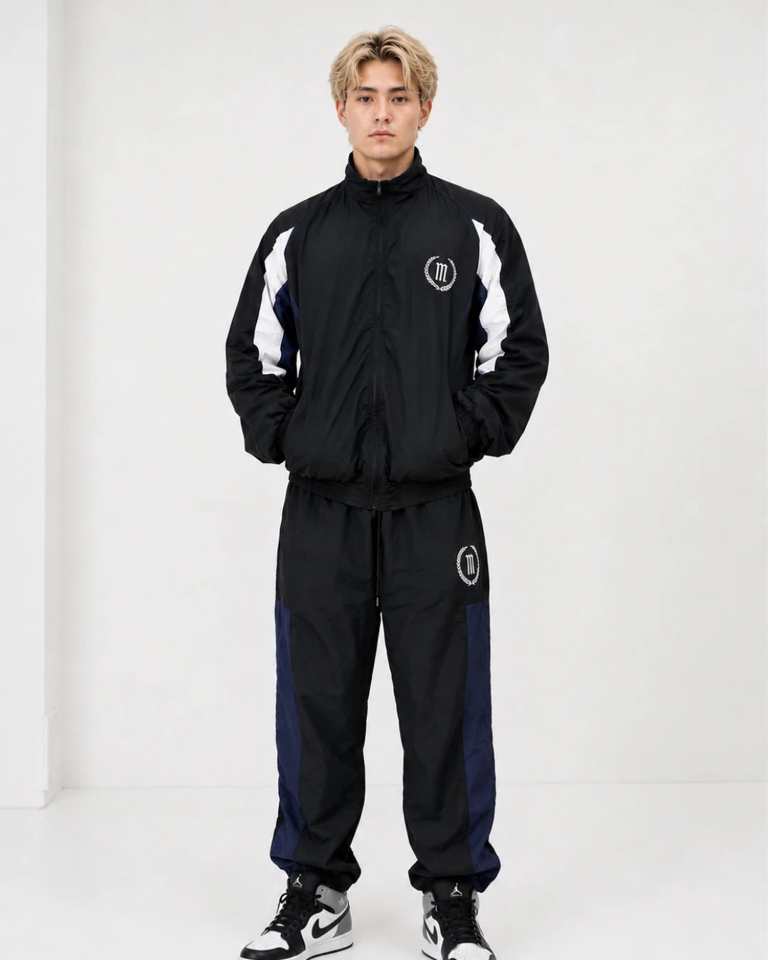 Navy Mercy tracksuit